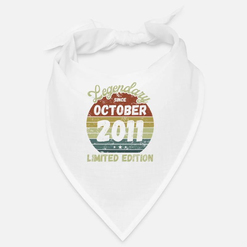 Legendary since October 2011 - Geburtstag Bandana