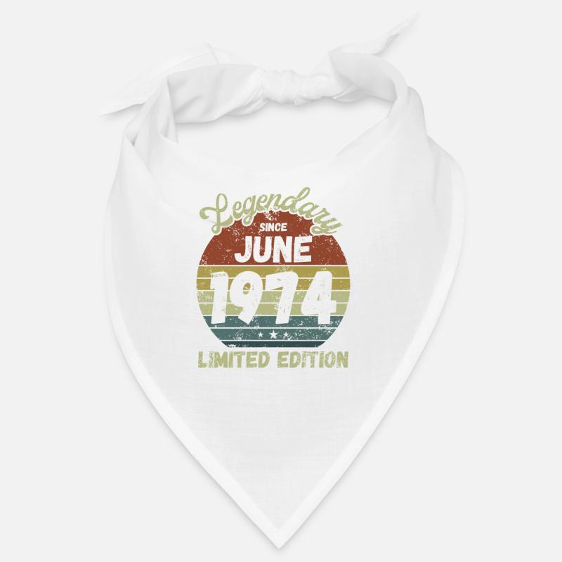 Legendary since June 1974 - Geburtstag Bandana