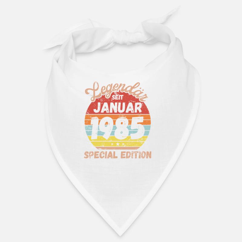 Januar 1985 - Geburtstag im Januar Bandana