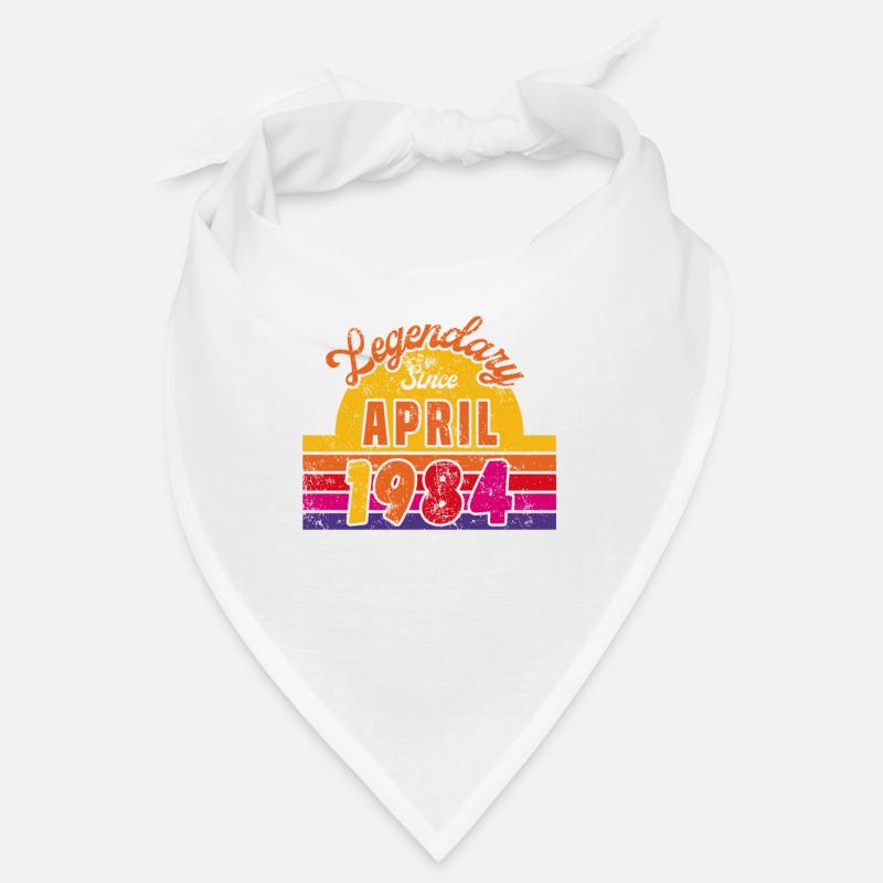 April 1984 - Geburtstag im April Bandana