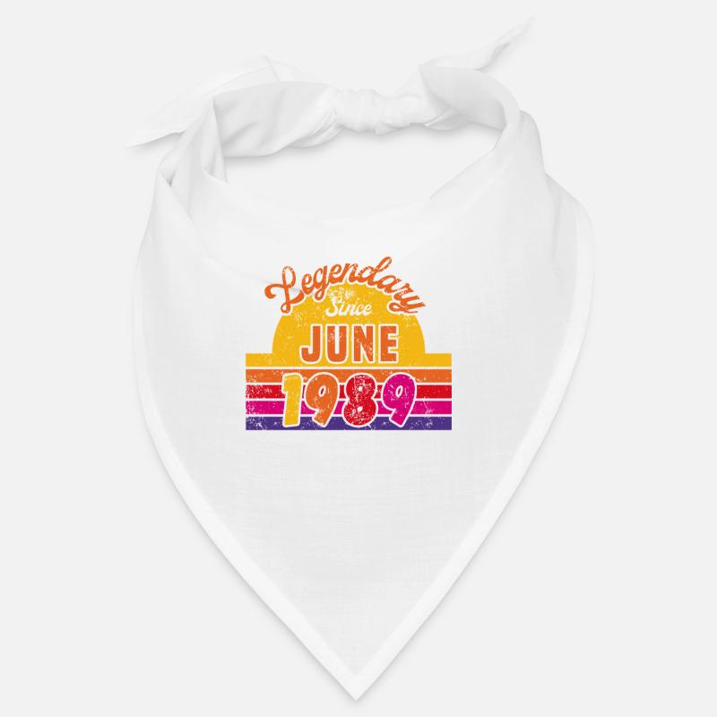 Juni 1989 - Geburtstag im Juni Bandana