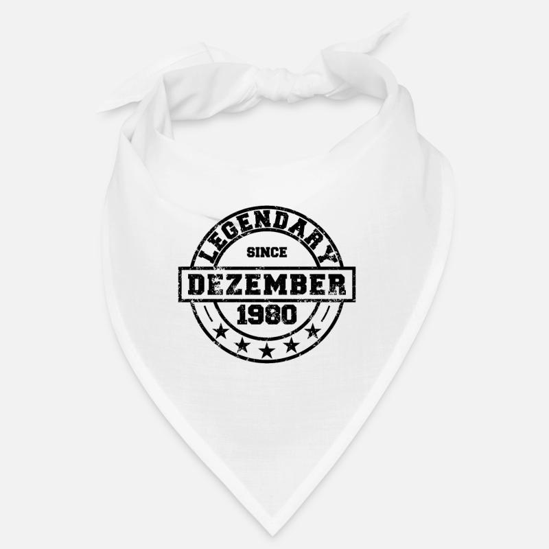 Legendary since December 1980 - Geburtstag Bandana