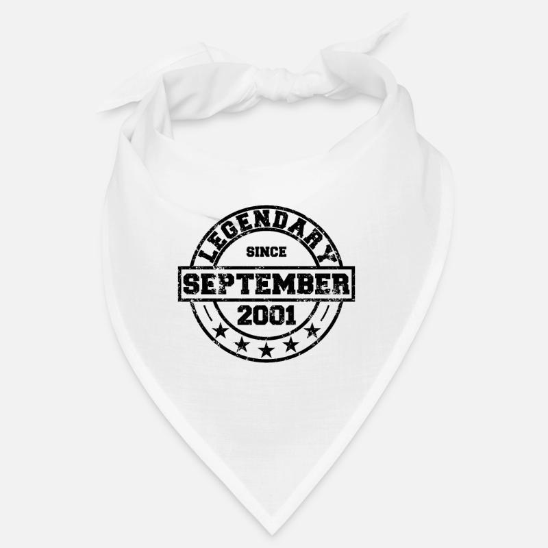 Legendary since September 2001 - Geburtstag Bandana