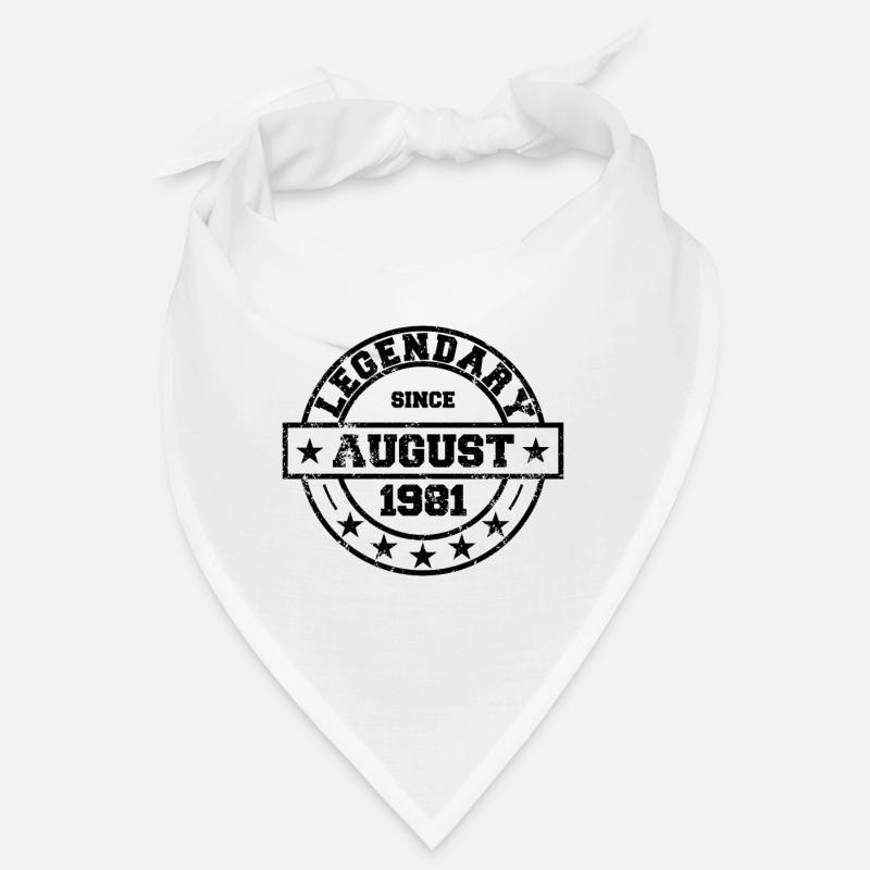 Legendary since August 1981 - Geburtstag Bandana
