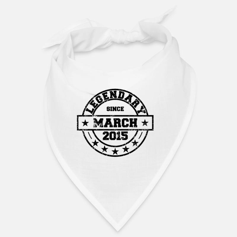 Legendary since March 2015 - Geburtstag Bandana