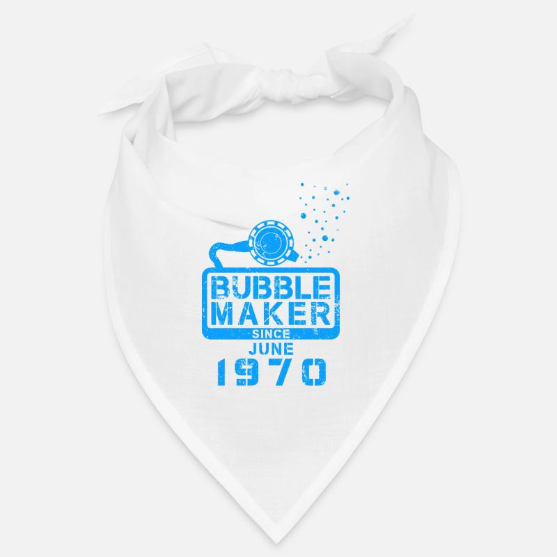 Taucher Geburtstag Bubblemaker seit Juni 1970 Bandana