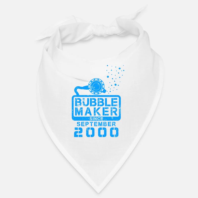 Taucher Geburtstag Bubblemaker seit September 2000 Bandana