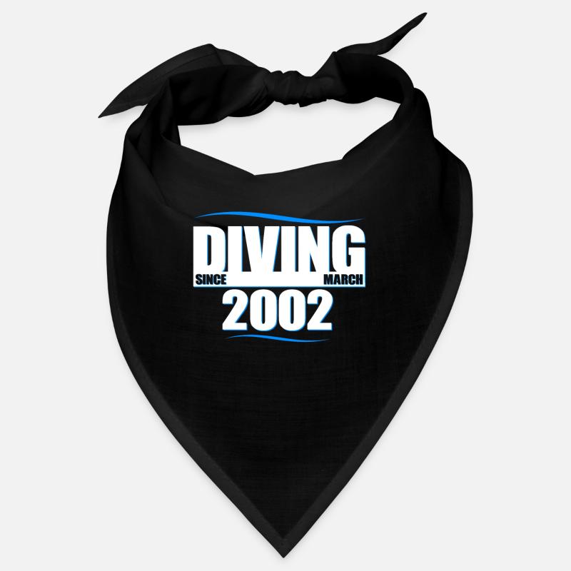 Anniversaire du plongeur - Plongée depuis mars 2002 Bandana