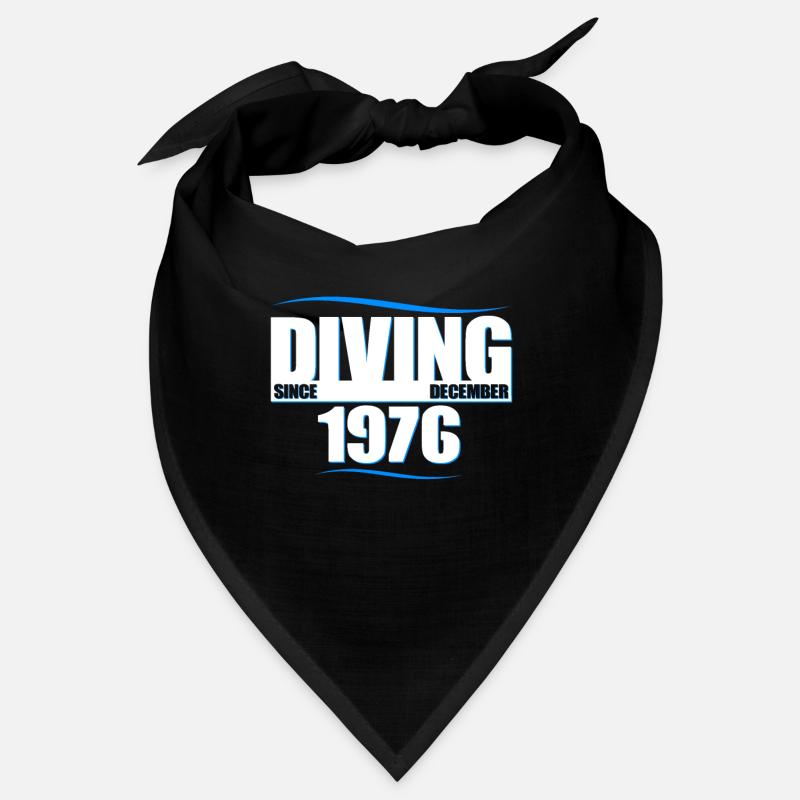 Taucher Geburtstag - Diving since December 1976 Bandana