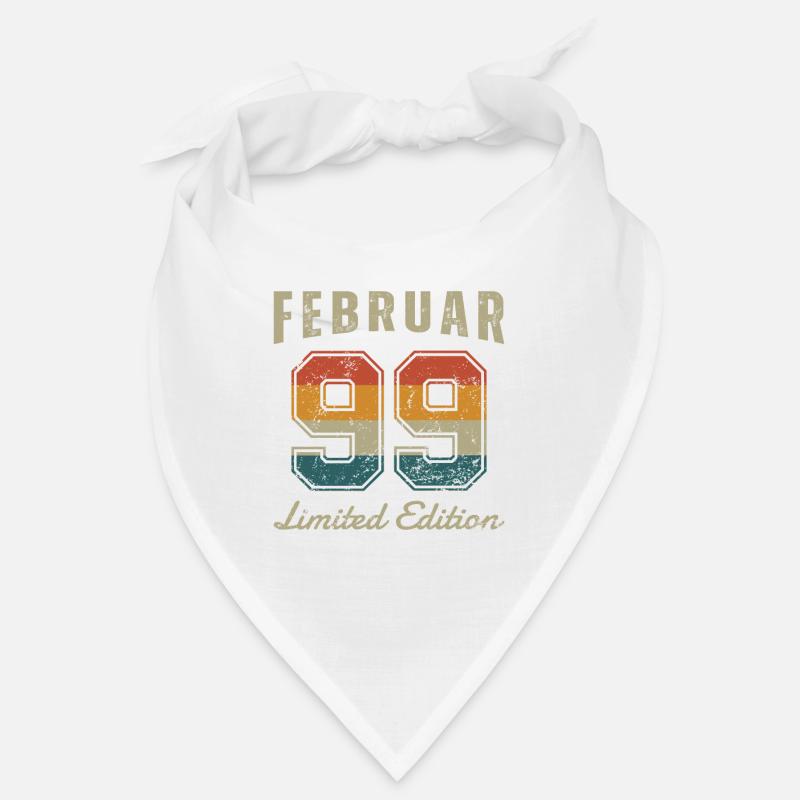 Geburtstag: Februar 1999 - Limited Edition Retro Bandana
