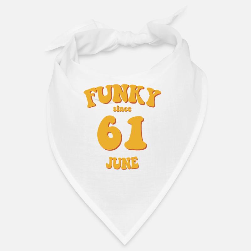 Funky Geburtstag: Juni 1961 - Flower Power Bandana