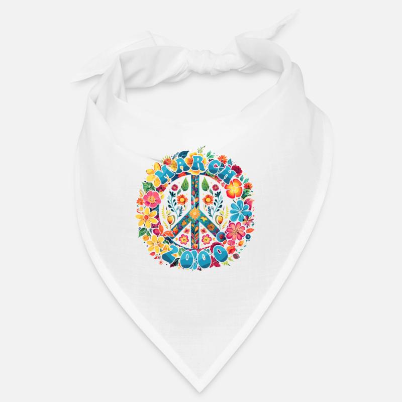 Flower Power Hippie Birthday - March 2000 Bandana