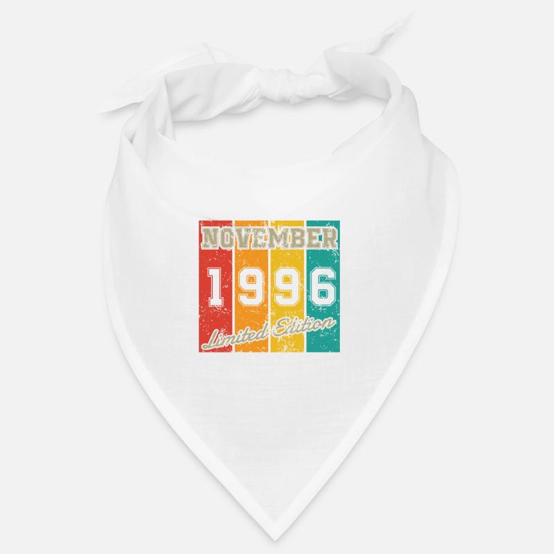 Geburtstag: November 1996 - Limited Edition Retro Bandana
