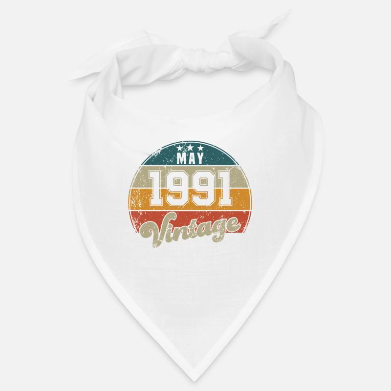 Vintage Geburtstag - Mai 1991 - Geschenkidee Bandana