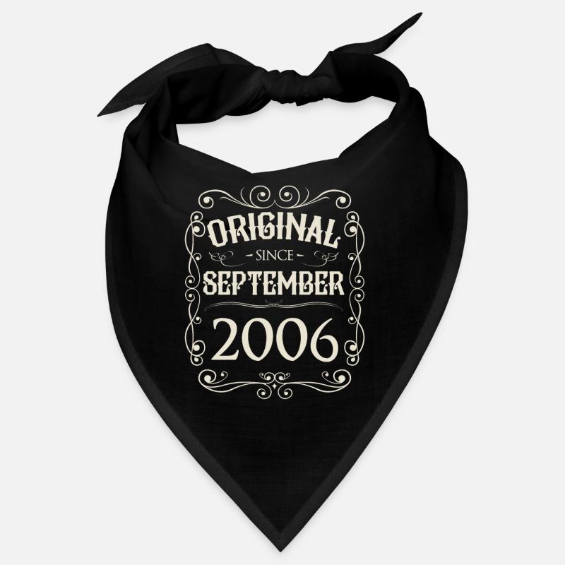 Vintage - Original since September 2006 Birthday Bandana