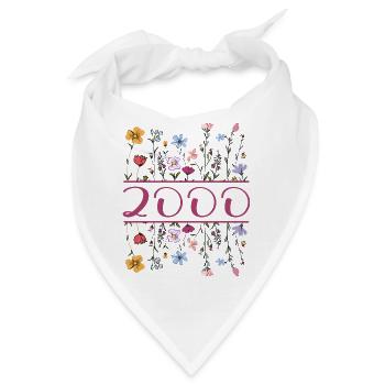 2000 Legendär Seit 2000 Geburtstag 2000 Frauen - Bandana - Weiß - Vorne