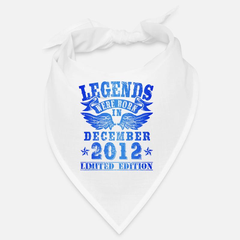 Les légendes sont nées en décembre 2012 Anniversaire Bandana