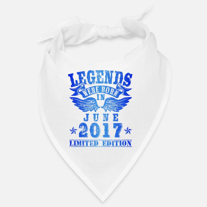 Legends were born in Juni 2017 Geburtstag Bandana