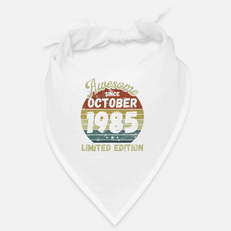 Awesome since October 1985 - Geburtstag Bandana