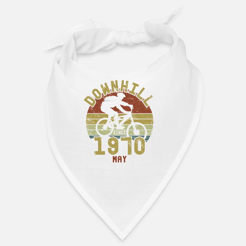 Anniversaire Vélo de descente Mai 1970 Bandana