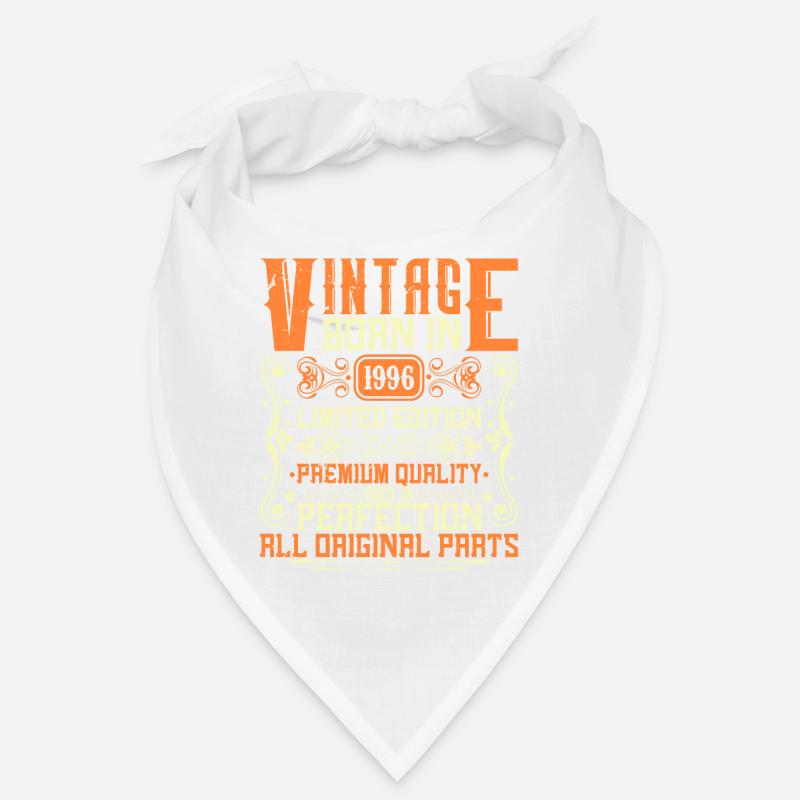 1996 Né en 1996 - Construit en 1996 Anniversaire en 1996 Bandana