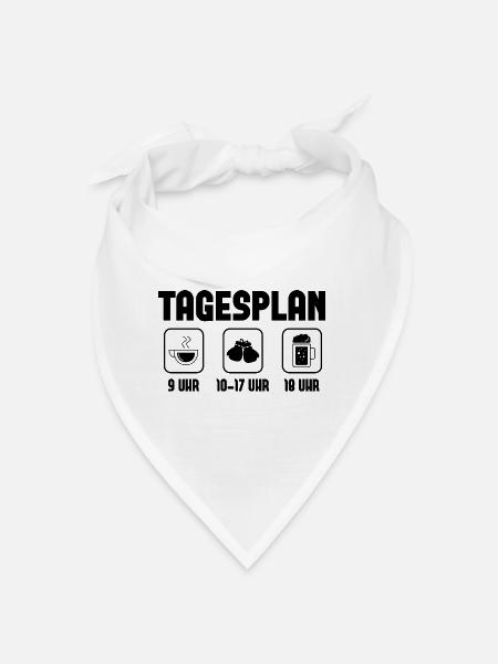 Taglan 1 - - Bandana - Weiß - Vorne