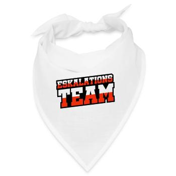 Eskalations Team - Bandana - Weiß - Vorne