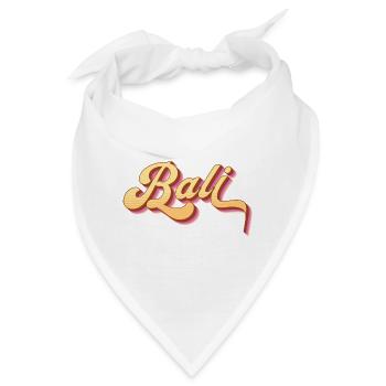 Bali - Indonesien - Bandana - Weiß - Vorne