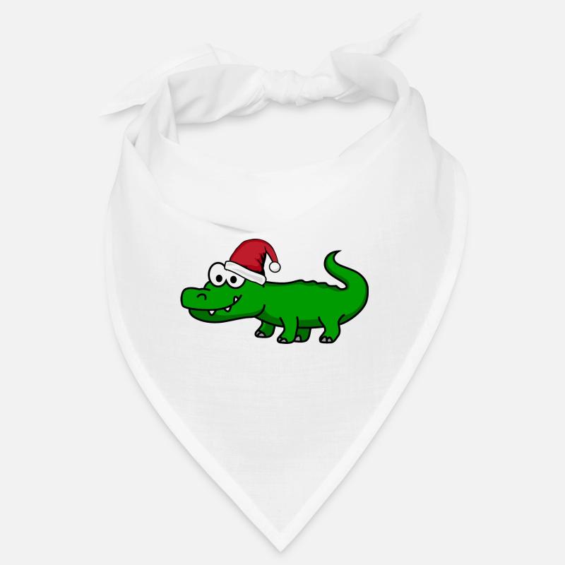 Bande dessinée de Noël Alligator Bandana
