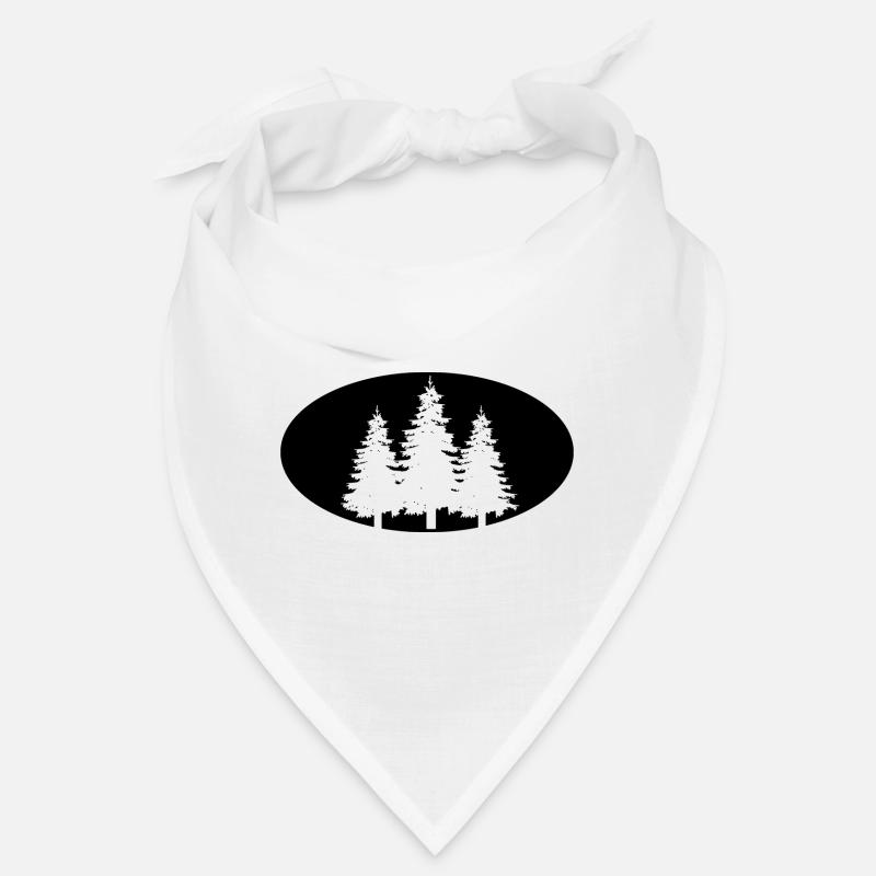 Semicircle and trees - Bandana