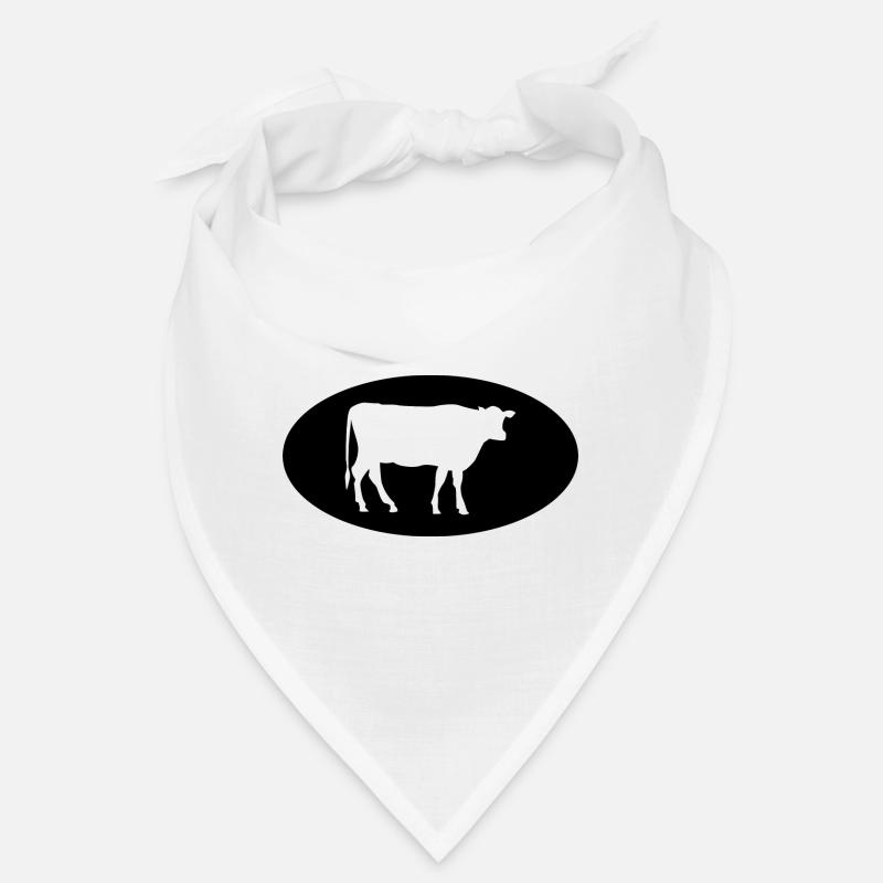 Demi-cercle et vache - Bandana