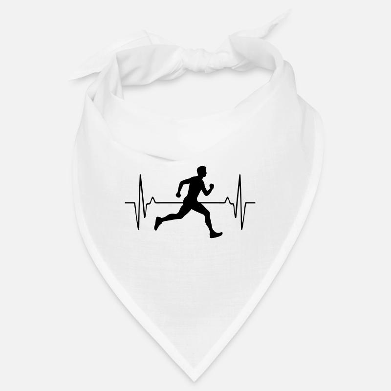 Running Marathon Man Pulse Frequency Bandana