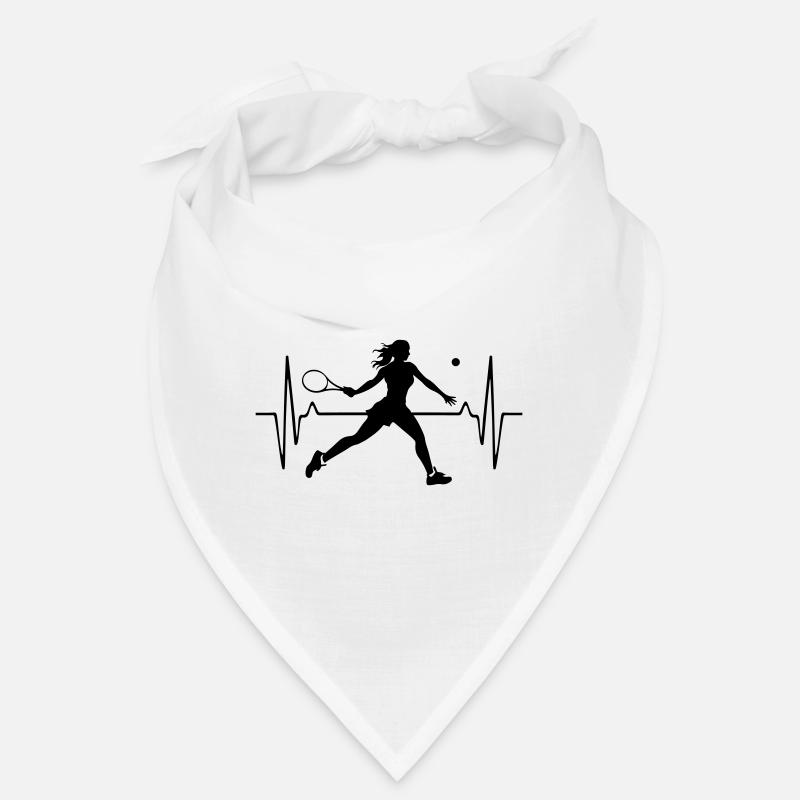 Tennis Player Pulse Frequency Bandana
