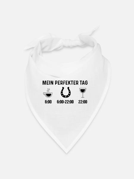 Mein Perfekt-Tag 2 - (2) - Bandana - Weiß - Vorne