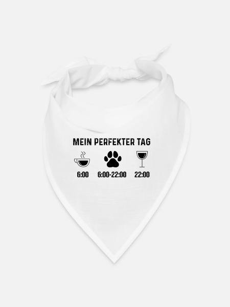 Mein Perfekt-Tag 3 - (2) - Bandana - Weiß - Vorne