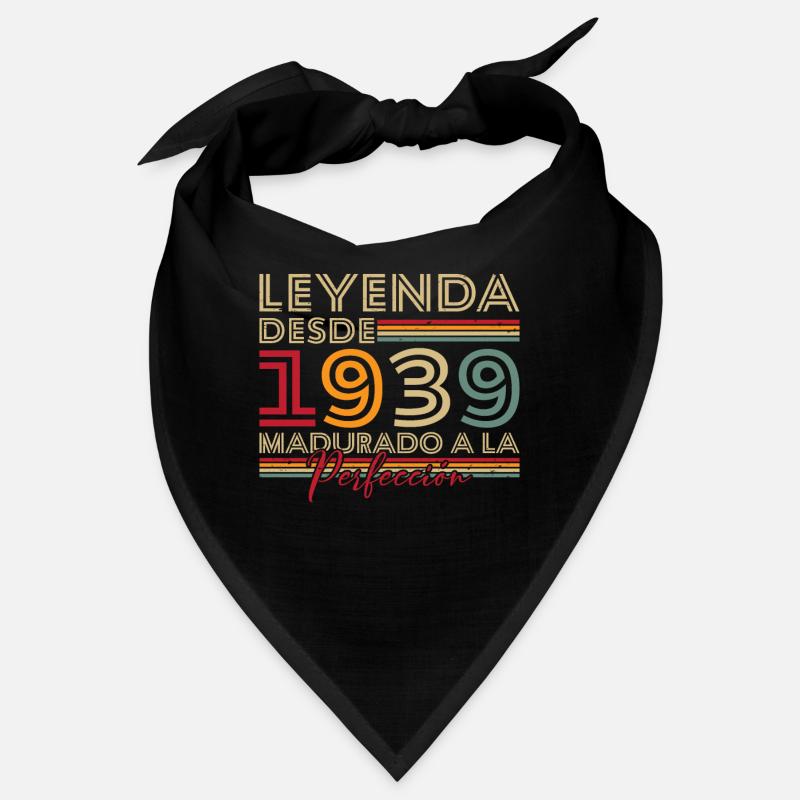 Legend since 1939 Birthday Gift Bandana