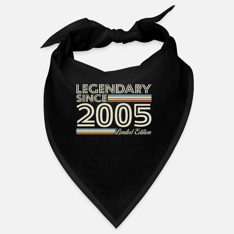 2005 Vintage Retro Birthday Gift Bandana