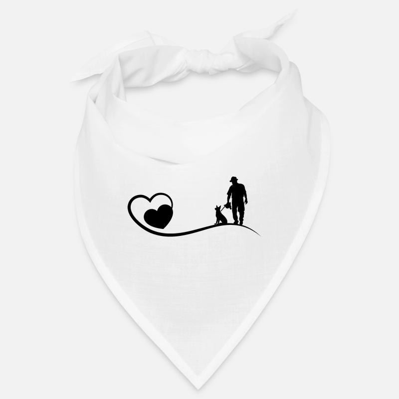 Heart and Dog - (4) Bandana