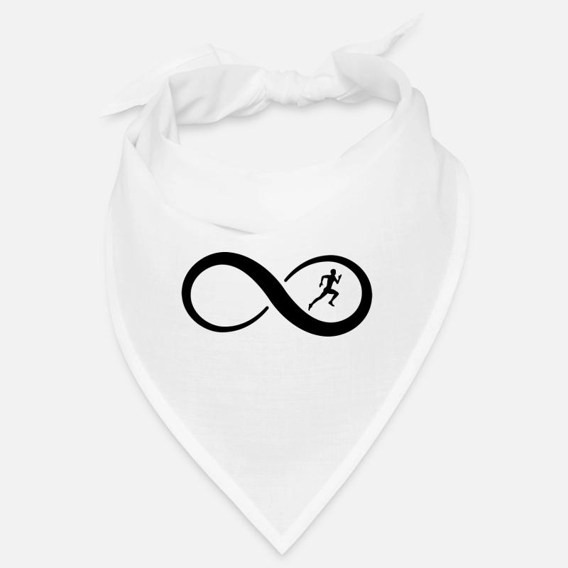 Unendlichkeit und Laufen - Bandana