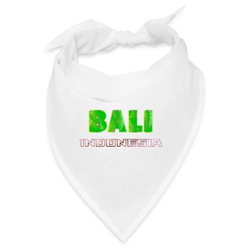 Bali - Indonesien - Bandana - Weiß - Vorne