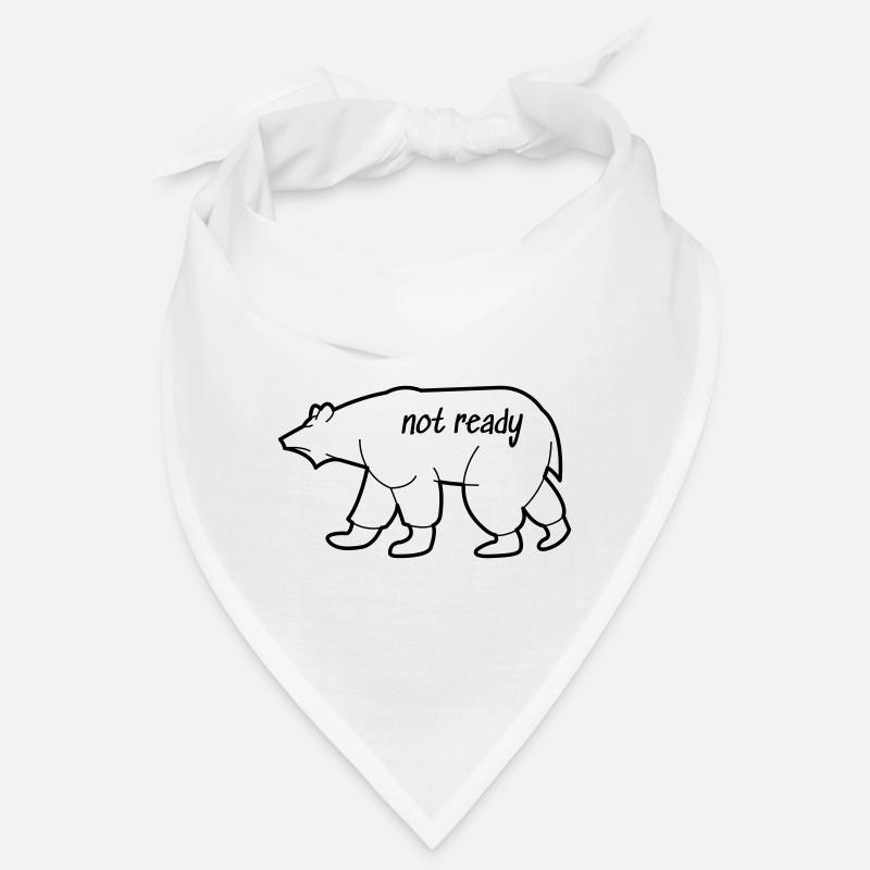 Polar Bear Drawing Bandana