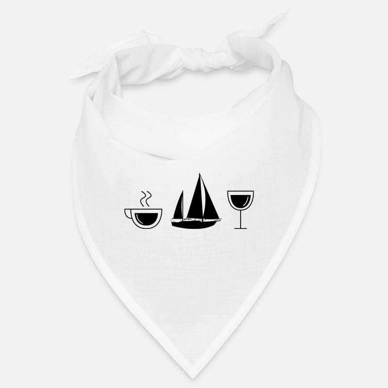 Vin de café et voilier - Bandana