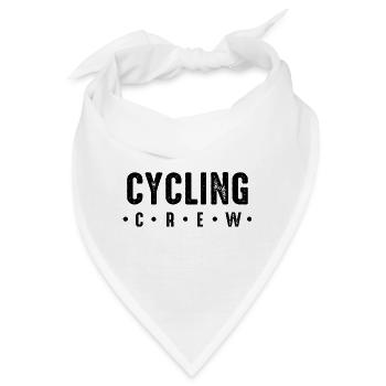 Cycling Crew - Bandana - Weiß - Vorne