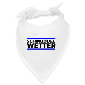 Schmuddel Wetter - Bandana - Weiß - Vorne