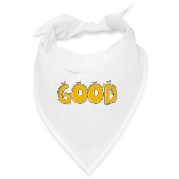 Good - Bandana - Weiß - Vorne