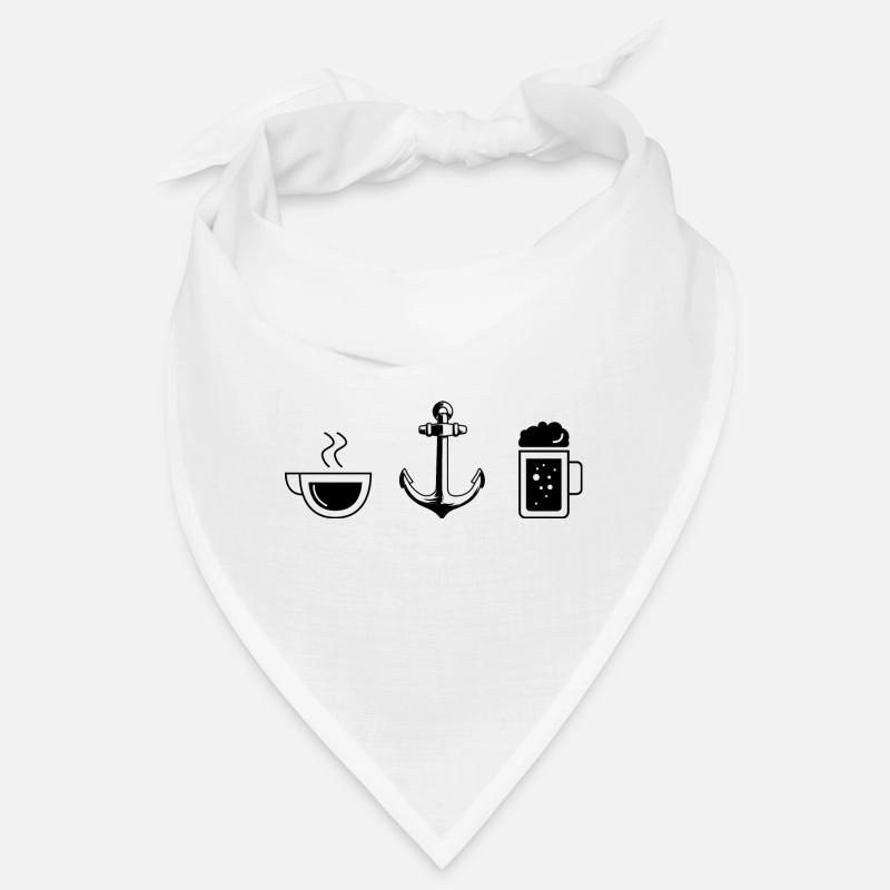 Café bière et voilier - (2) Bandana