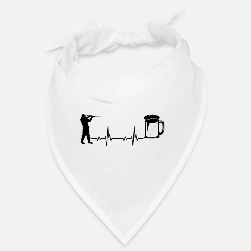 Heartbeat Bier und Jagd - (2) Bandana