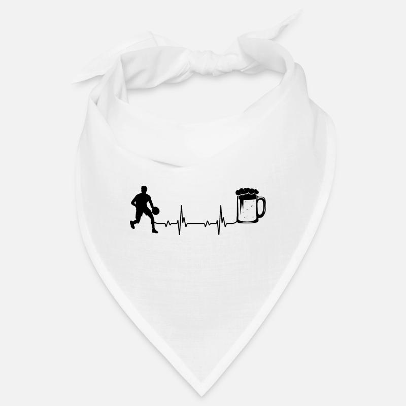 Heartbeat Bière et Basketball - Bandana