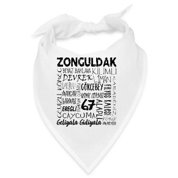 67 Zonguldak Zonguldakli - Bandana - Weiß - Vorne