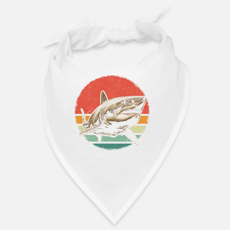 Shark, Ocean, Tiger Shark, Animal, Fish Bandana